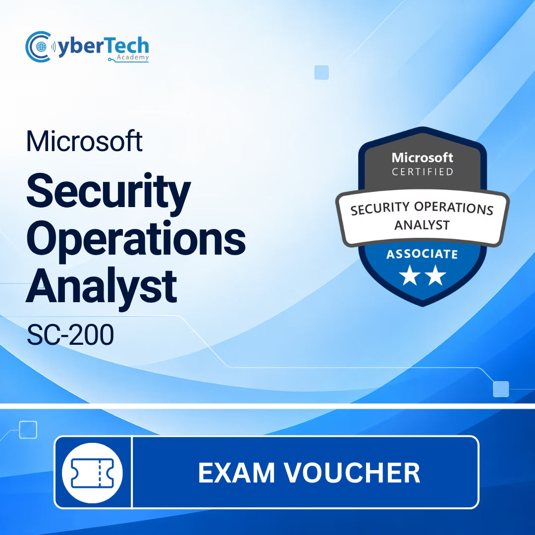 Microsoft SC-200 Security Operations Analyst Certification Exam Voucher