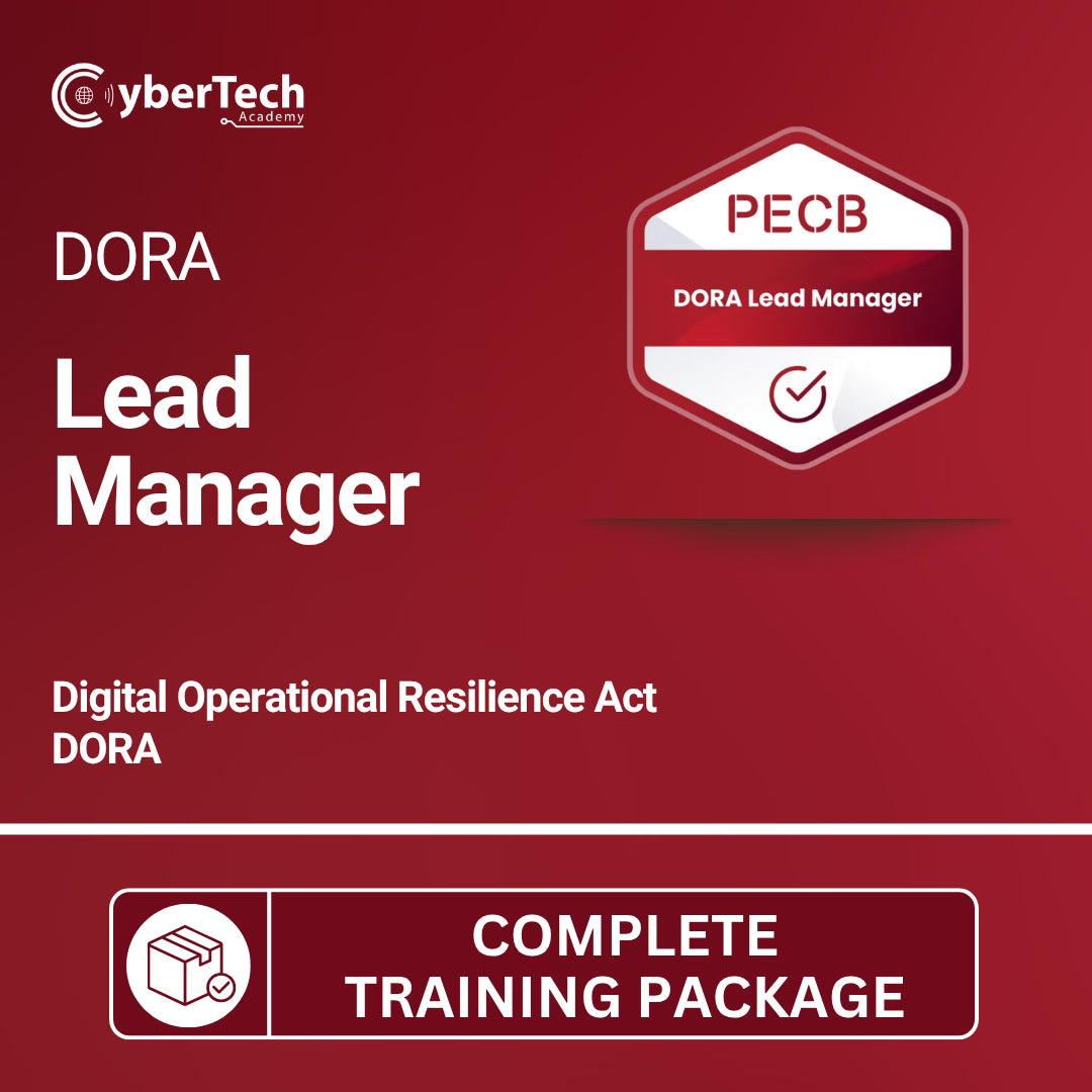 PECB DORA Lead Manager - Digital Operational Resilience Act - DORA