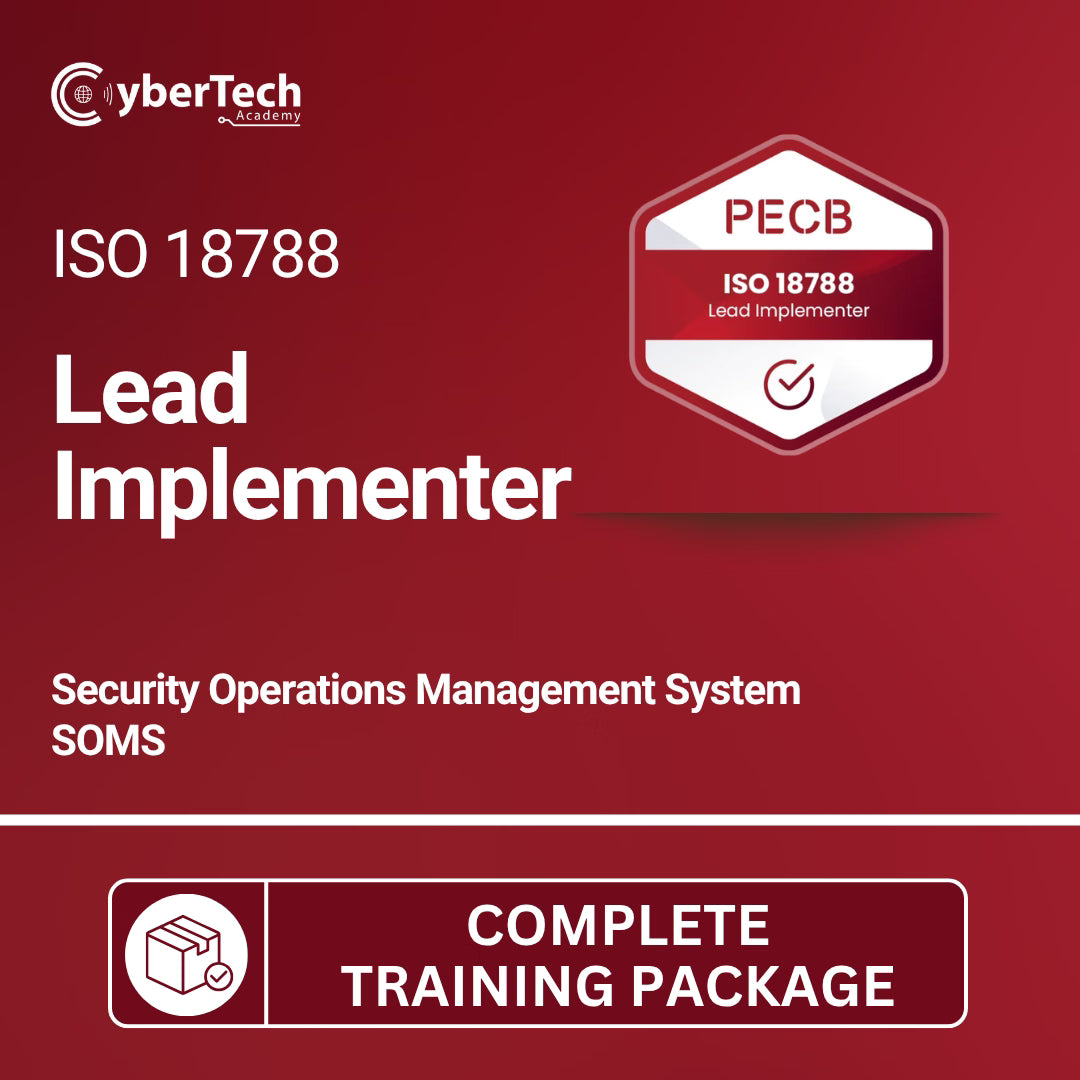 PECB ISO 18788 Lead Implementer - Security Operations Management System - SOMS