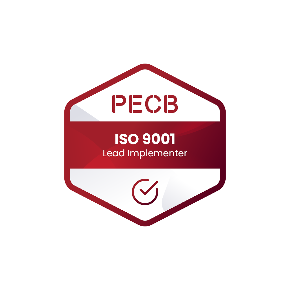 PECB ISO 9001 Lead Implementer - Quality Management Systems - QMS