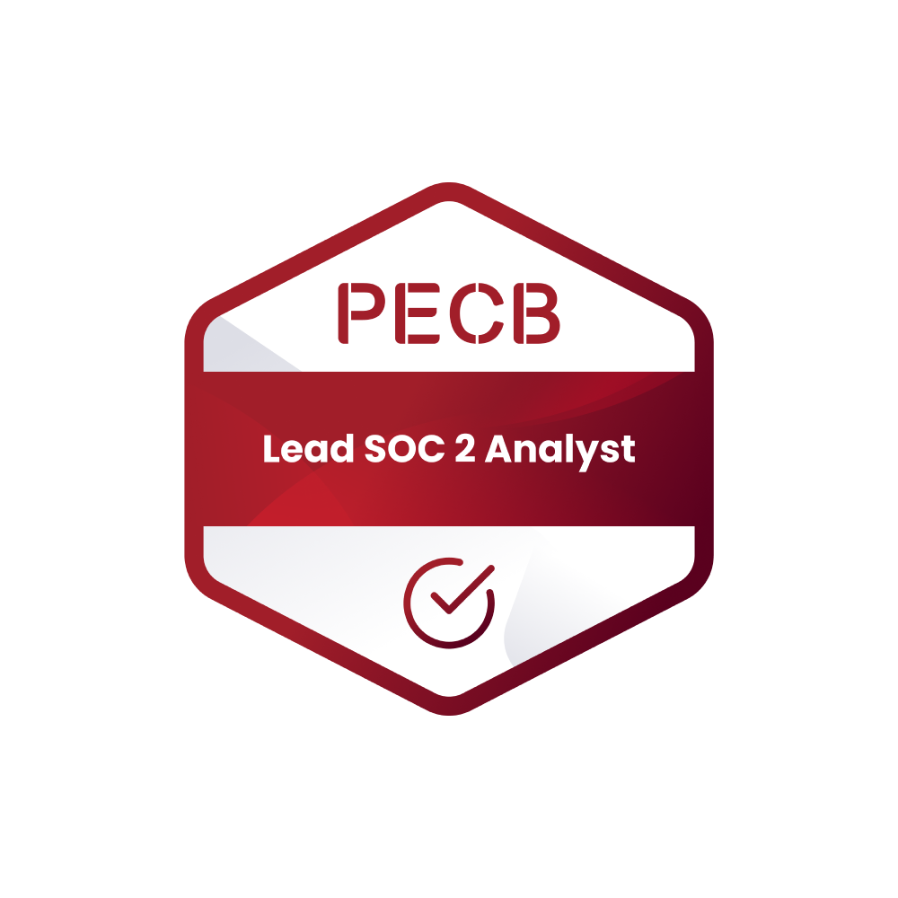PECB SOC 2 Lead Analyst - System and Organization Controls 2 - SOC 2