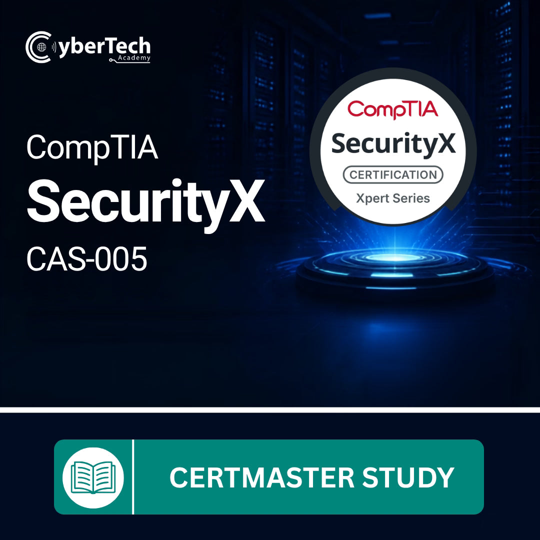 CompTIA SecurityX CertMaster Study