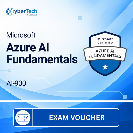 Microsoft AI-900 Azure AI Fundamentals Certification Exam Voucher