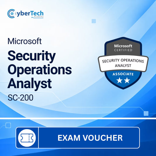 Microsoft SC-200 Security Operations Analyst Certification Exam Voucher
