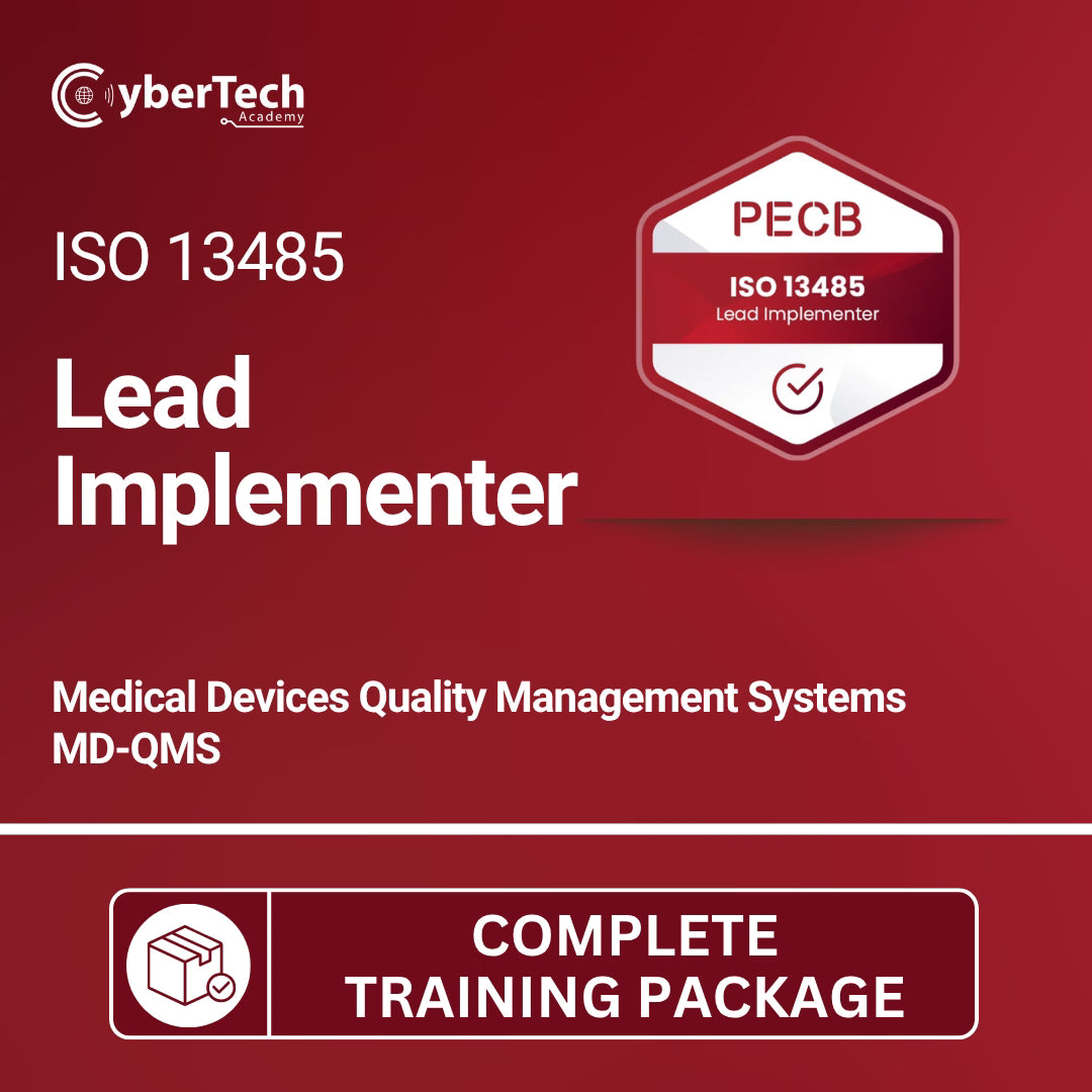 PECB ISO 13485 Lead Implementer - Medical Devices Quality Management Systems - MD-QMS