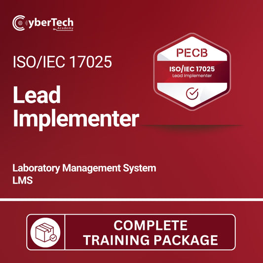 PECB ISO/IEC 17025 Lead Implementer - Laboratory Management System - LMS