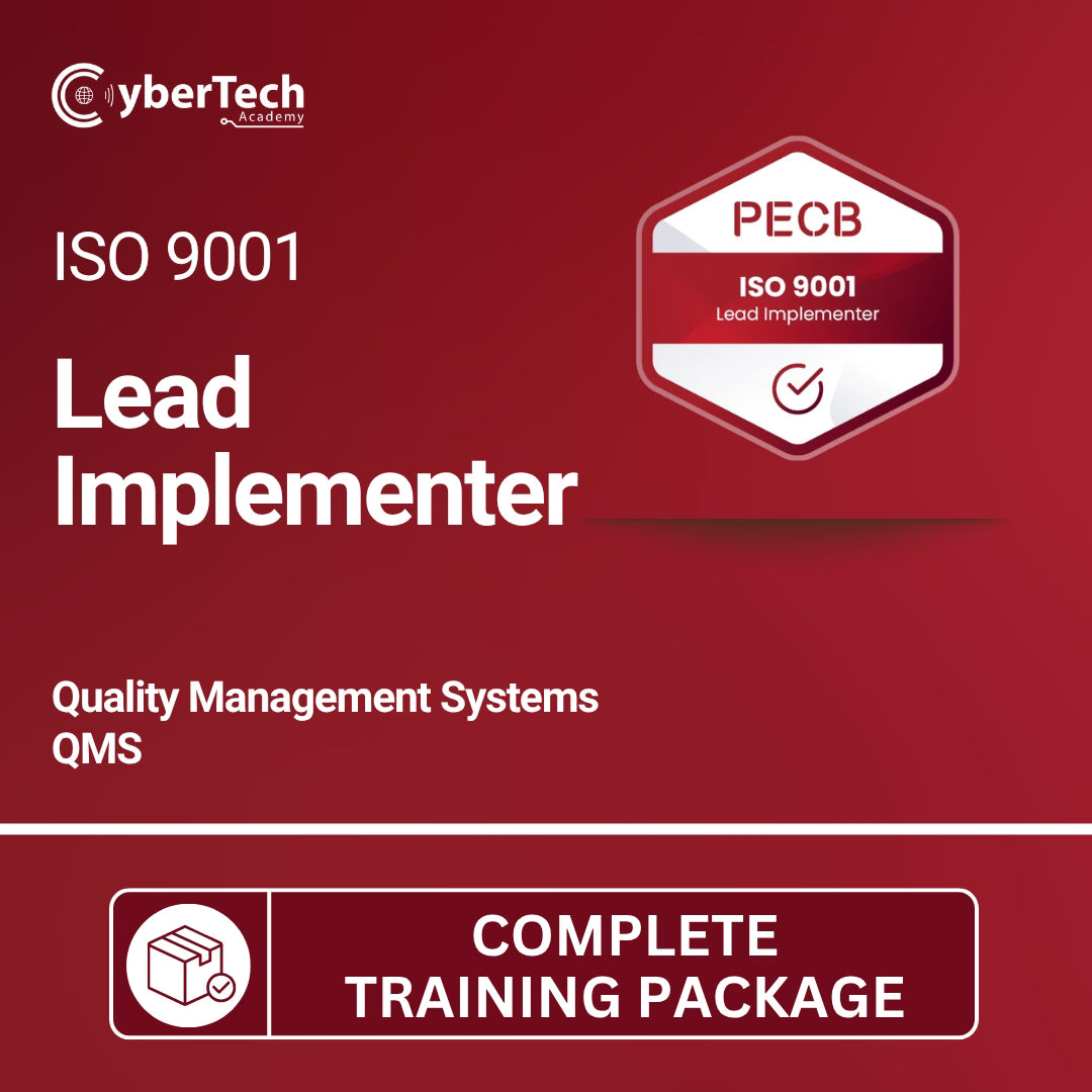PECB ISO 9001 Lead Implementer - Quality Management Systems - QMS