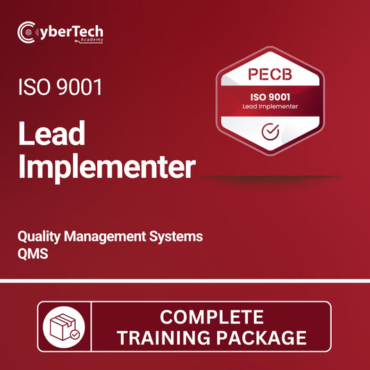 PECB ISO 9001 Lead Implementer - Quality Management Systems - QMS