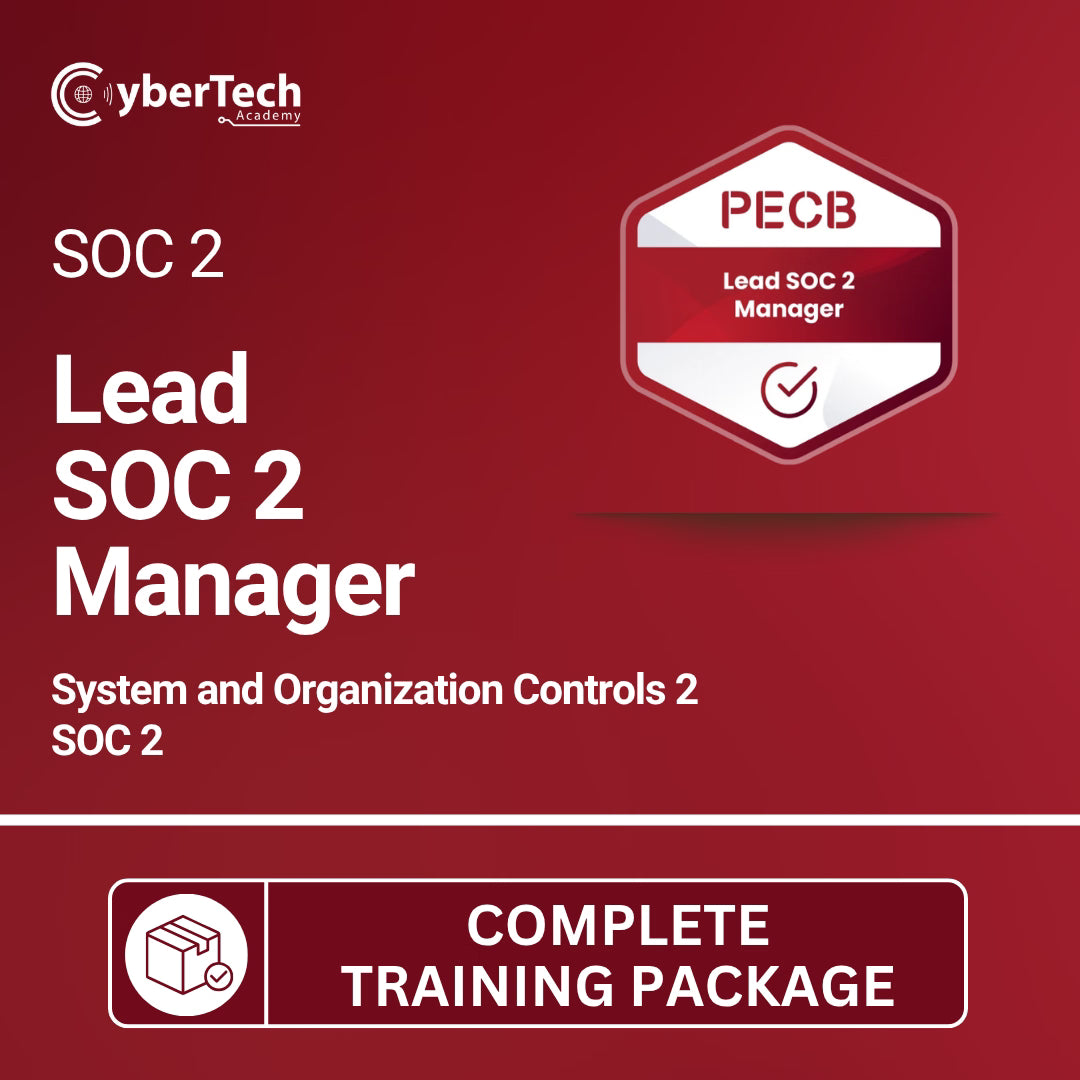PECB SOC 2 Lead Manager - System and Organization Controls 2 - SOC 2